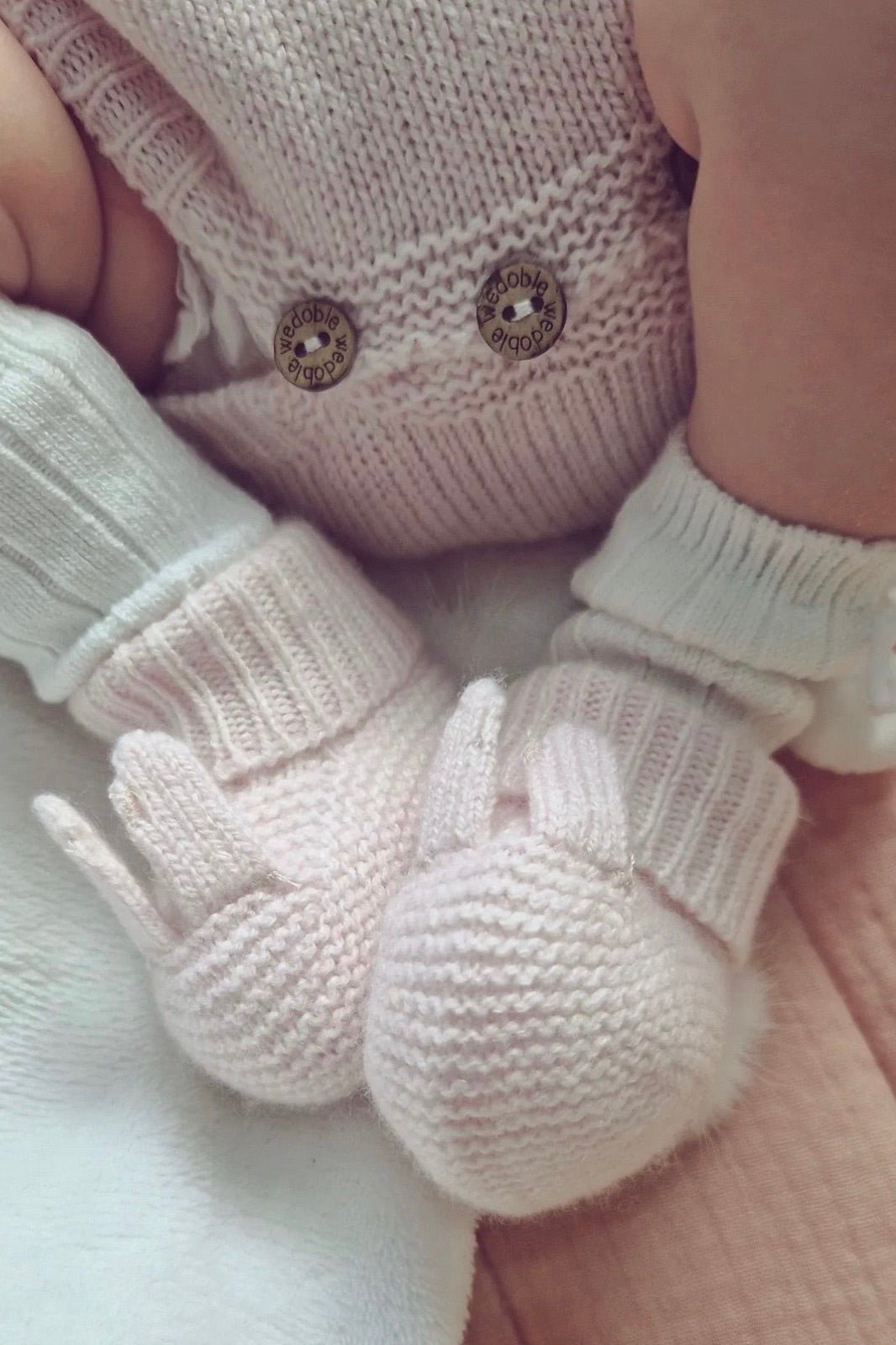 Wedoble Cashmere Bunny Booties - Millie and John