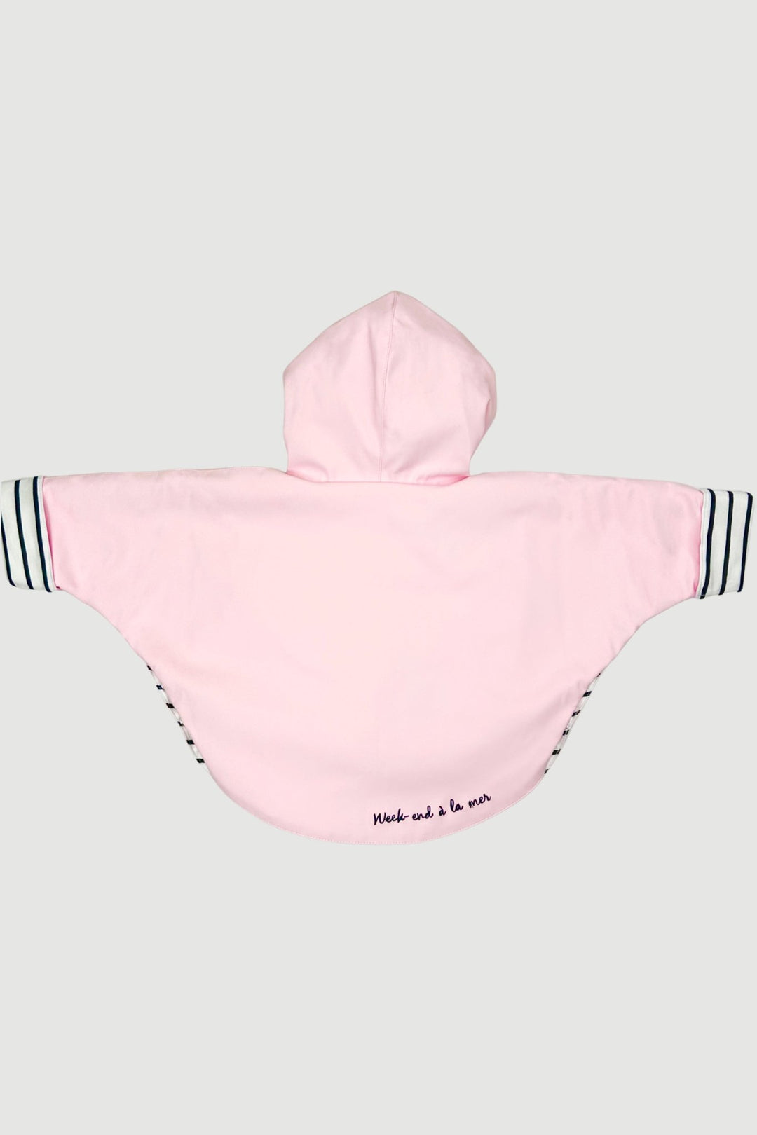 Week - end à la Mer "Georgie" Pale Pink Waterproof Cape - Millie and John