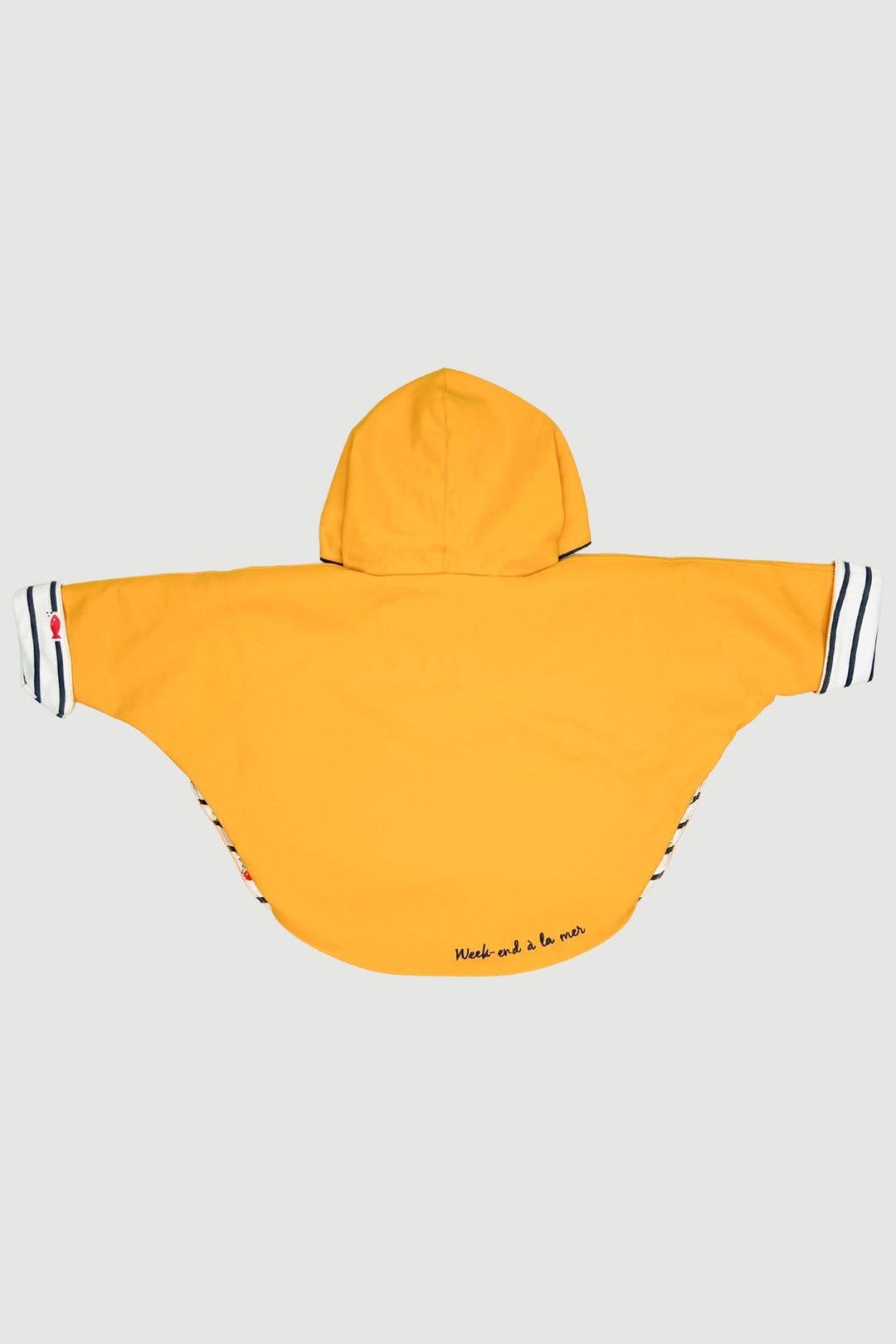 Week - end à la Mer "Georgie" Sunshine Yellow Waterproof Cape - Millie and John