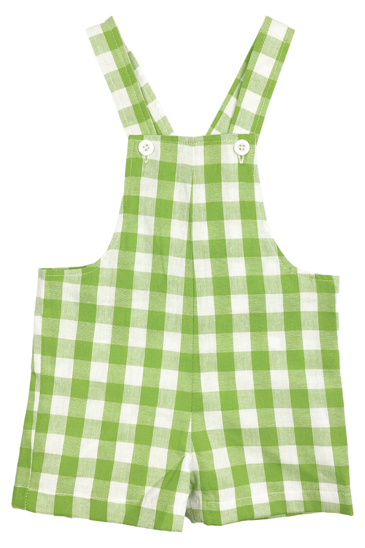 Cocote "Frank" Gingham Dungarees | Millie and John