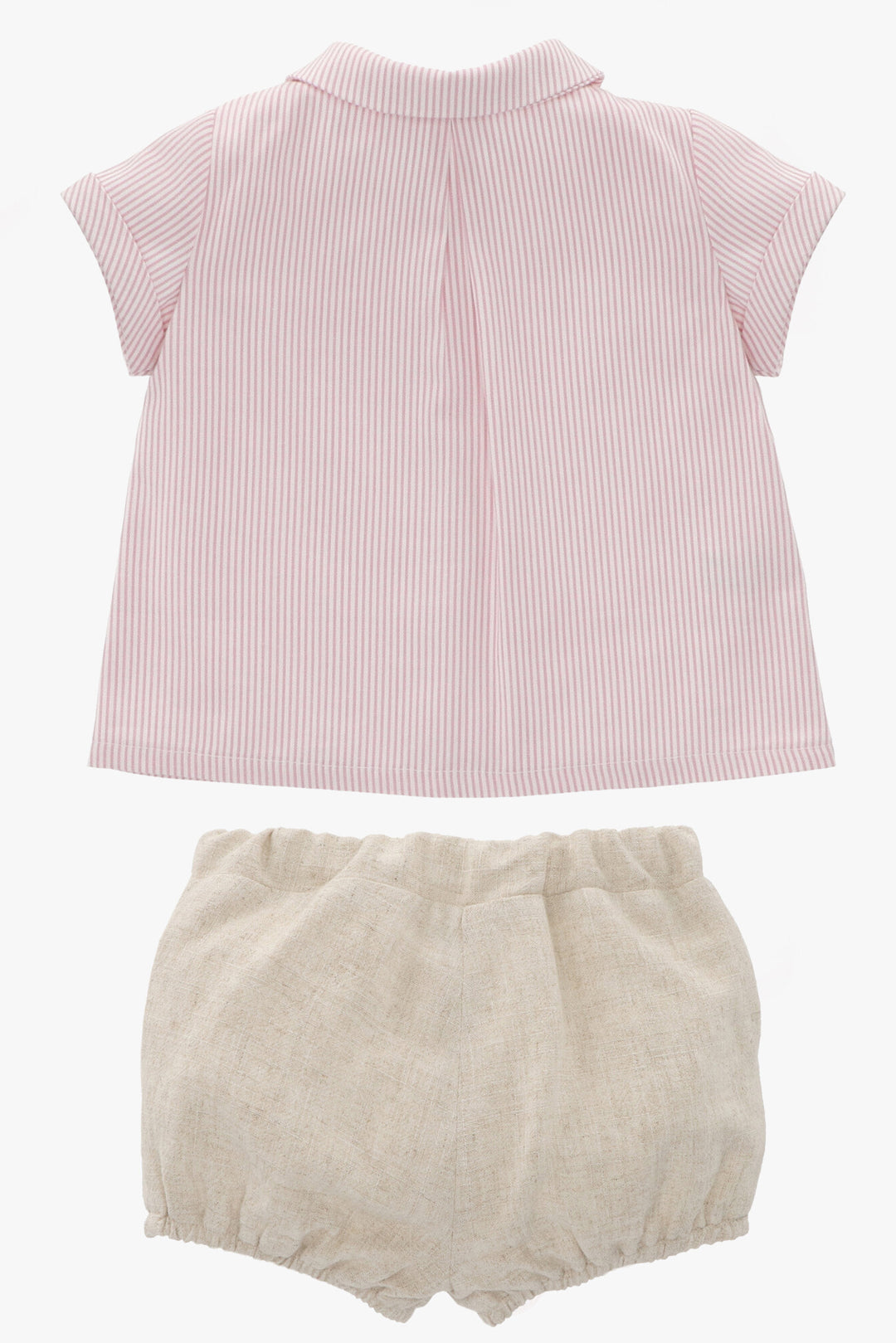 Martín Aranda "Vincent" Stripe Shirt & Linen Jam Pants | Millie and John