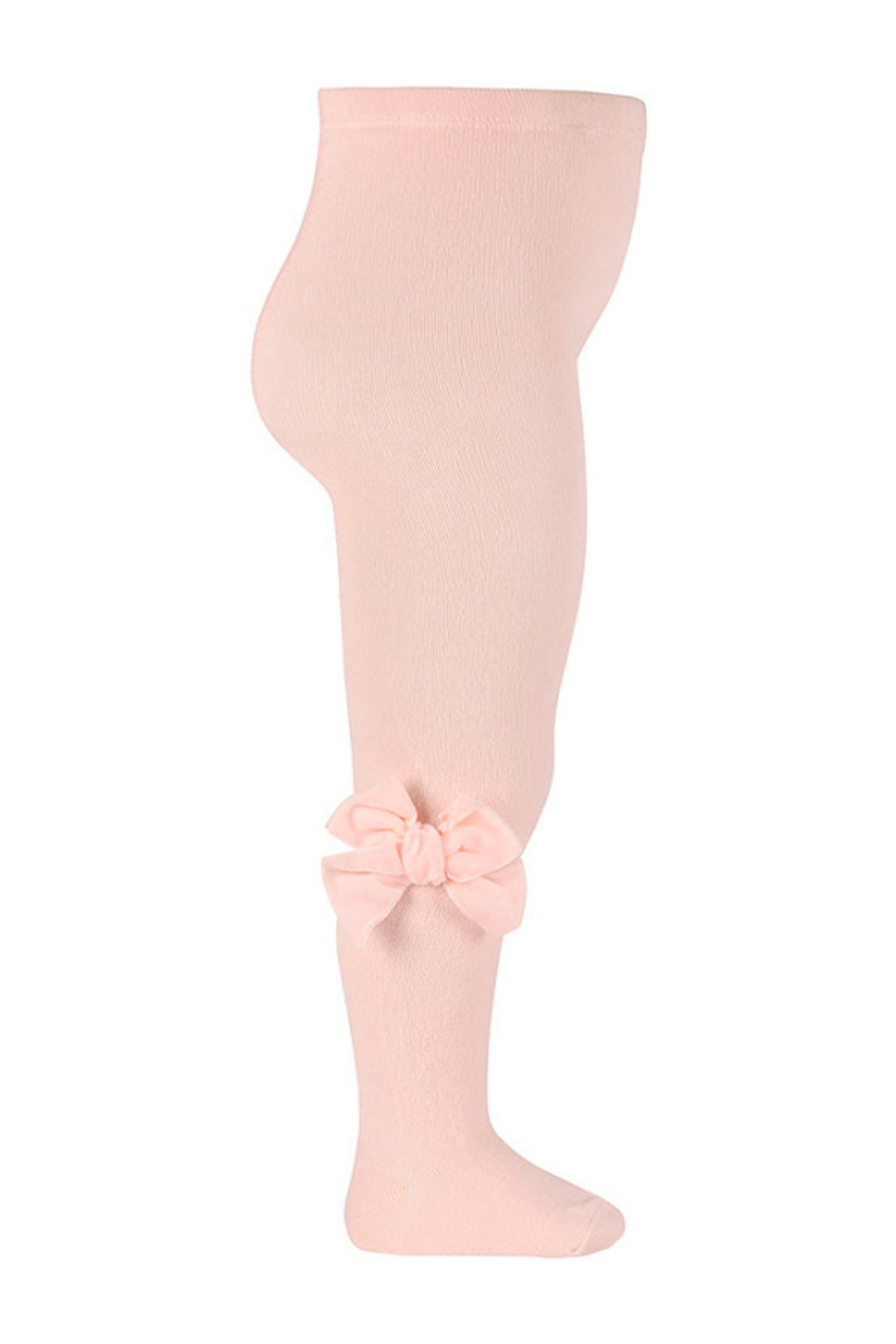 Condor Nude Velvet Bow Tights | Millie and John