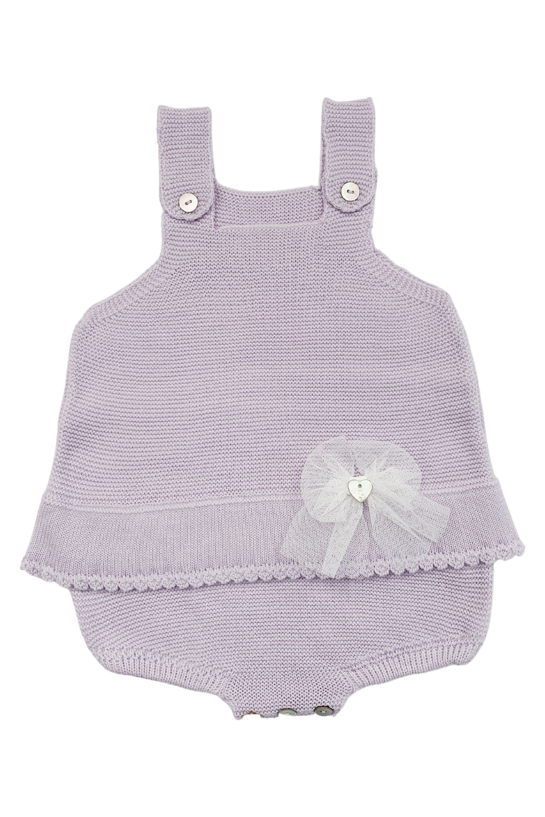 Granlei "Sofia" Lilac Knit Romper | Millie and John