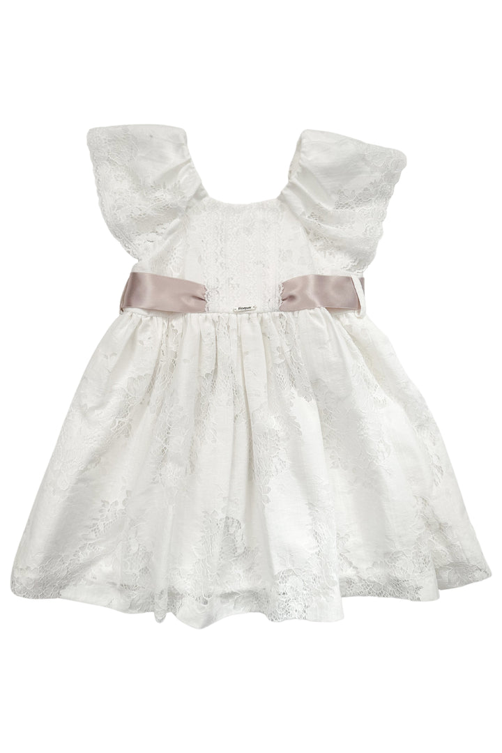 Foque PREORDER "Dottie" Ivory Lace Dress | Millie and John