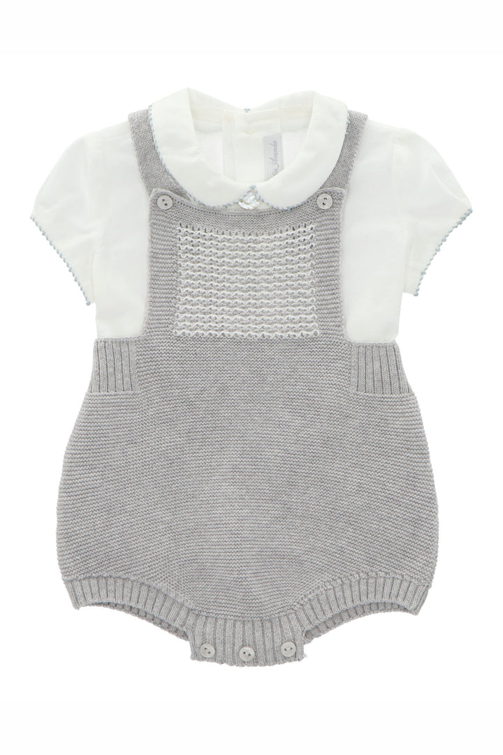 Martín Aranda "Christian" Shirt &amp; Knit Dungarees | Millie and John
