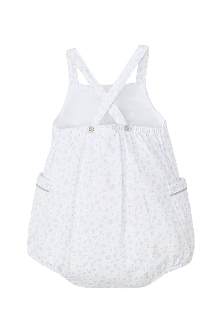 Tutto Piccolo "Augustine" Blue Koala Dungaree Romper | Millie and John