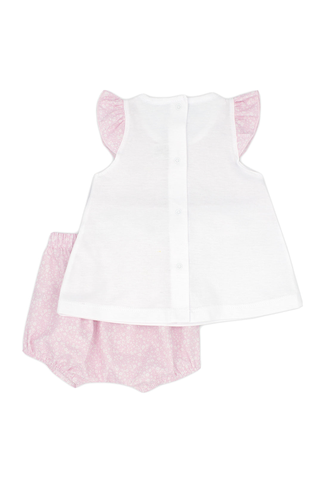 Rapife "Cressida" Pink Floral Top & Bloomers | Millie and John