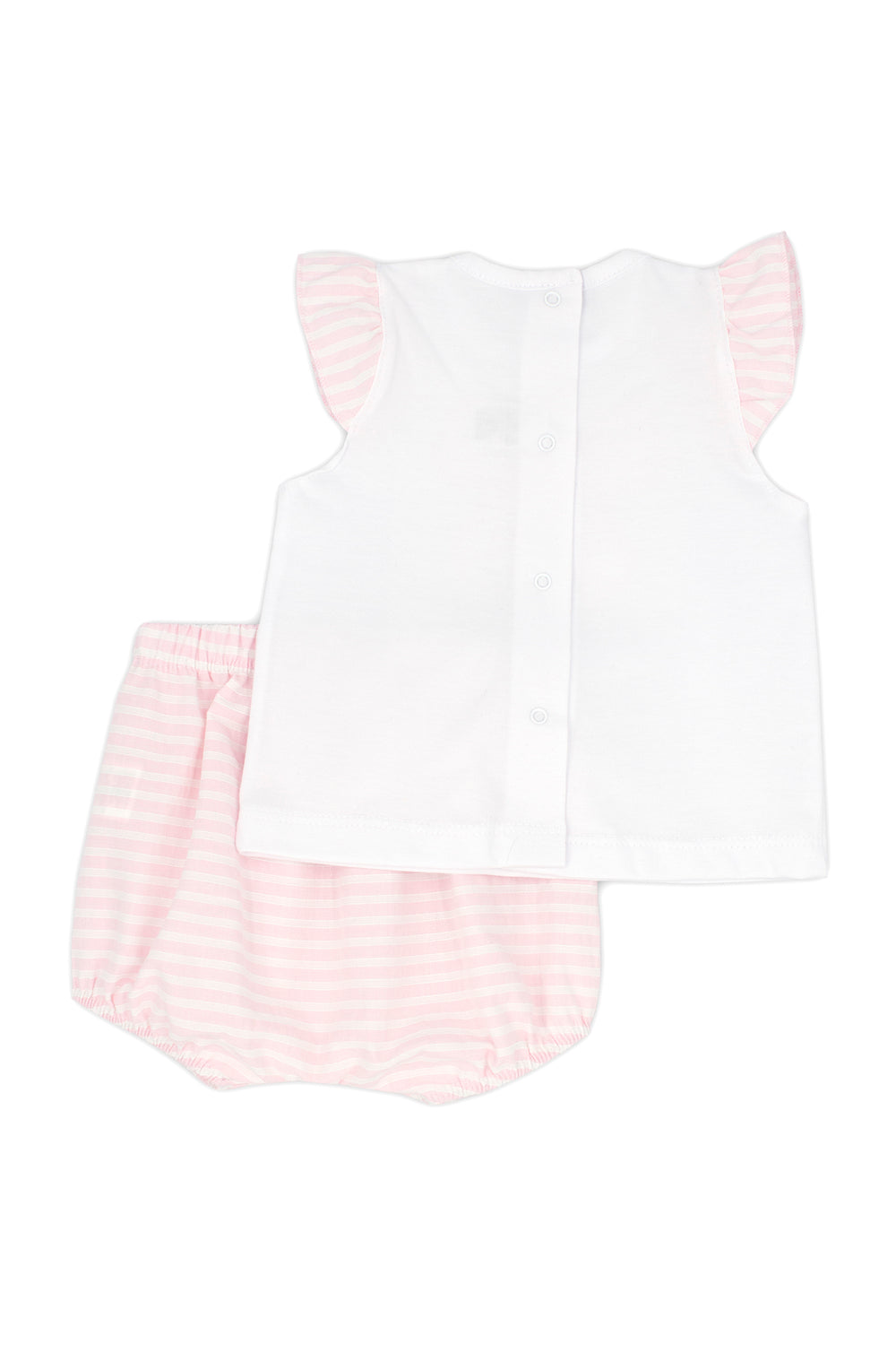 Rapife "Asteria" Pink Striped Top & Bloomers | Millie and John