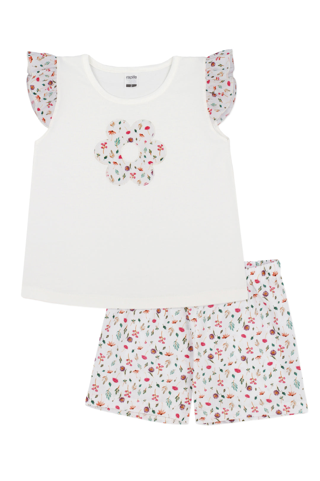 Rapife "Izzy" Multicoloured Floral Blouse & Shorts | Millie and John