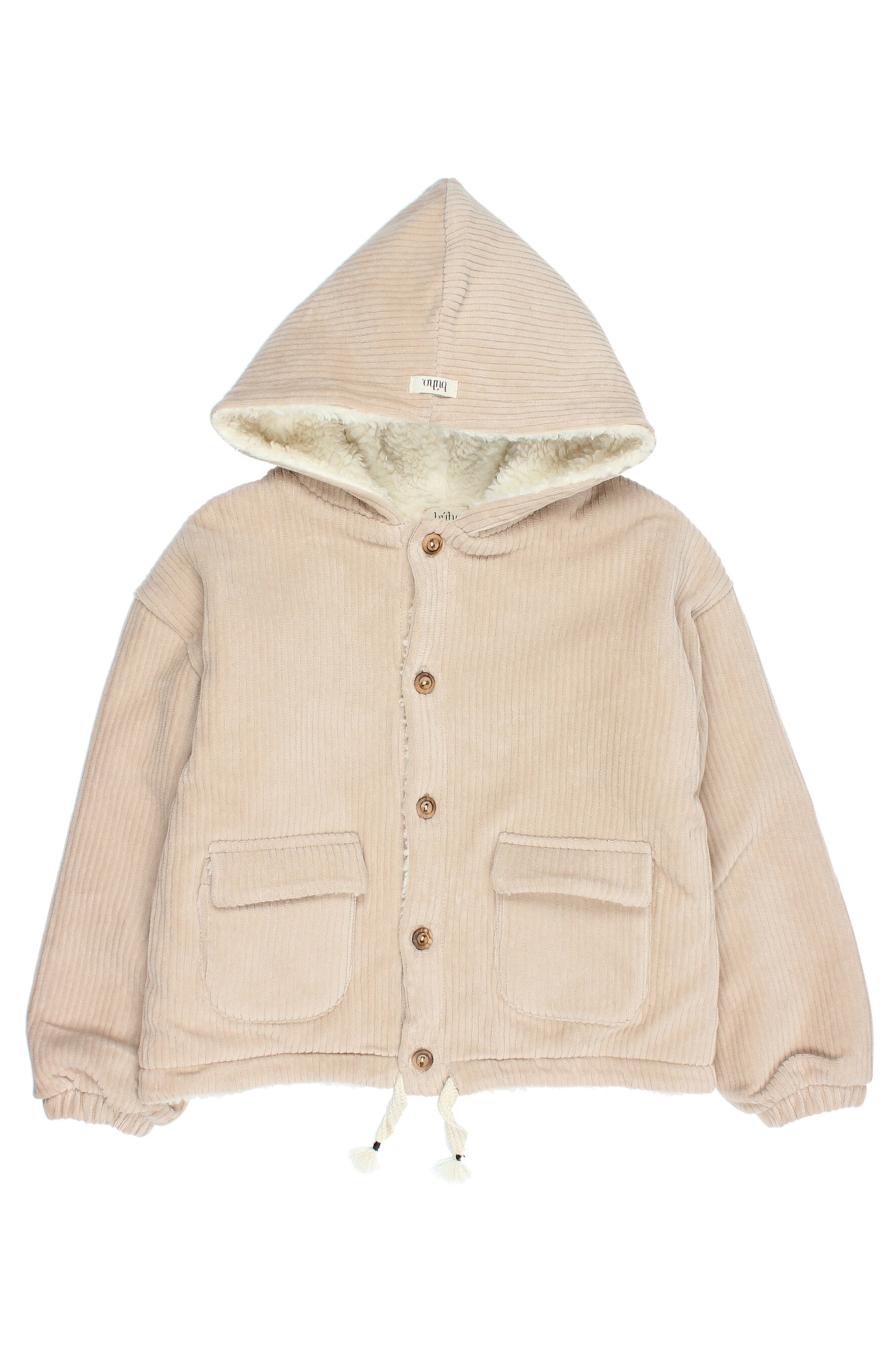 ジャケット・アウター fur hooded corduroy jacket Búho AW22 | 