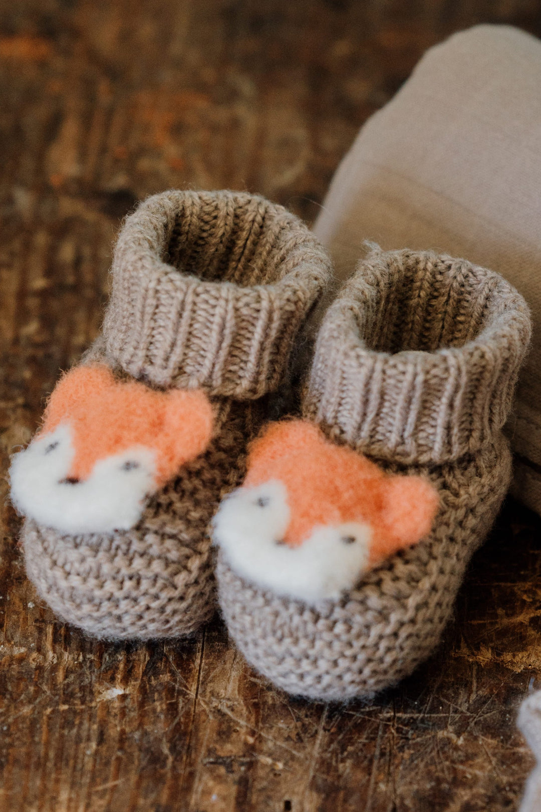 Wedoble Cashmere Fox Booties | Millie and John