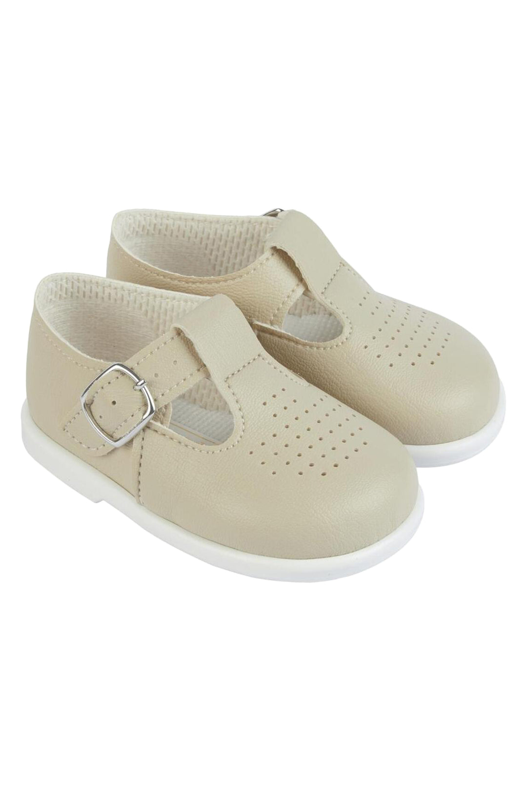 Baypods Biscuit T-Bar Hard Sole Shoes | Millie and John