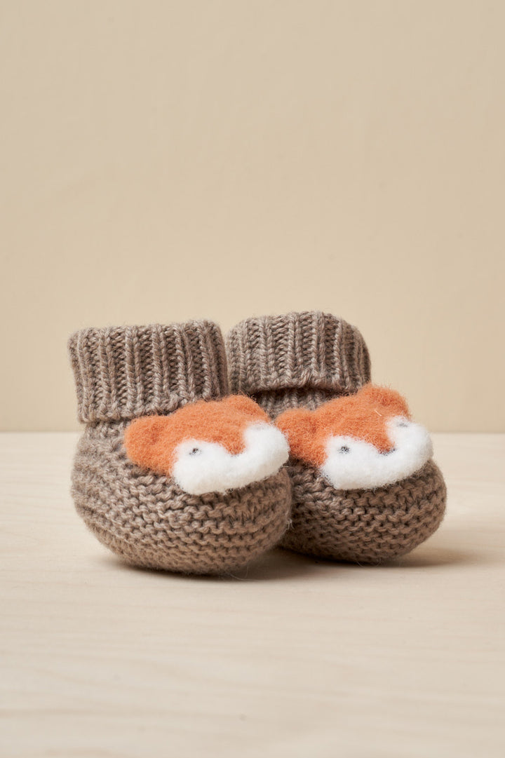 Wedoble Cashmere Fox Booties | Millie and John