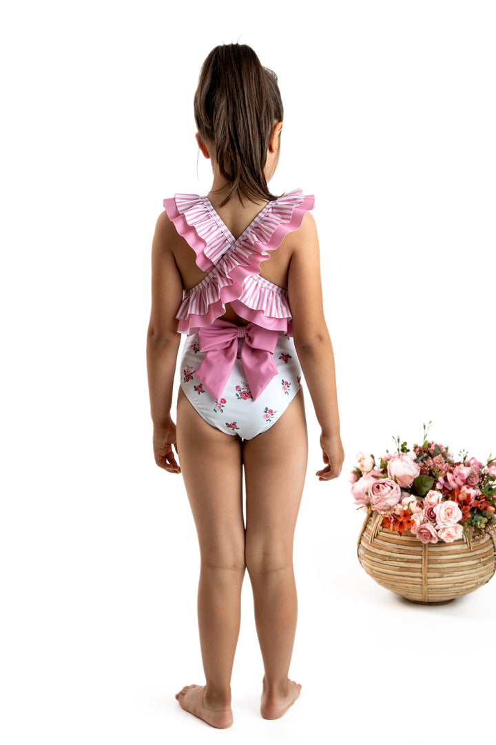 Meia Pata PREORDER - FLORAL "Seychelles" Swimsuit | Millie and John