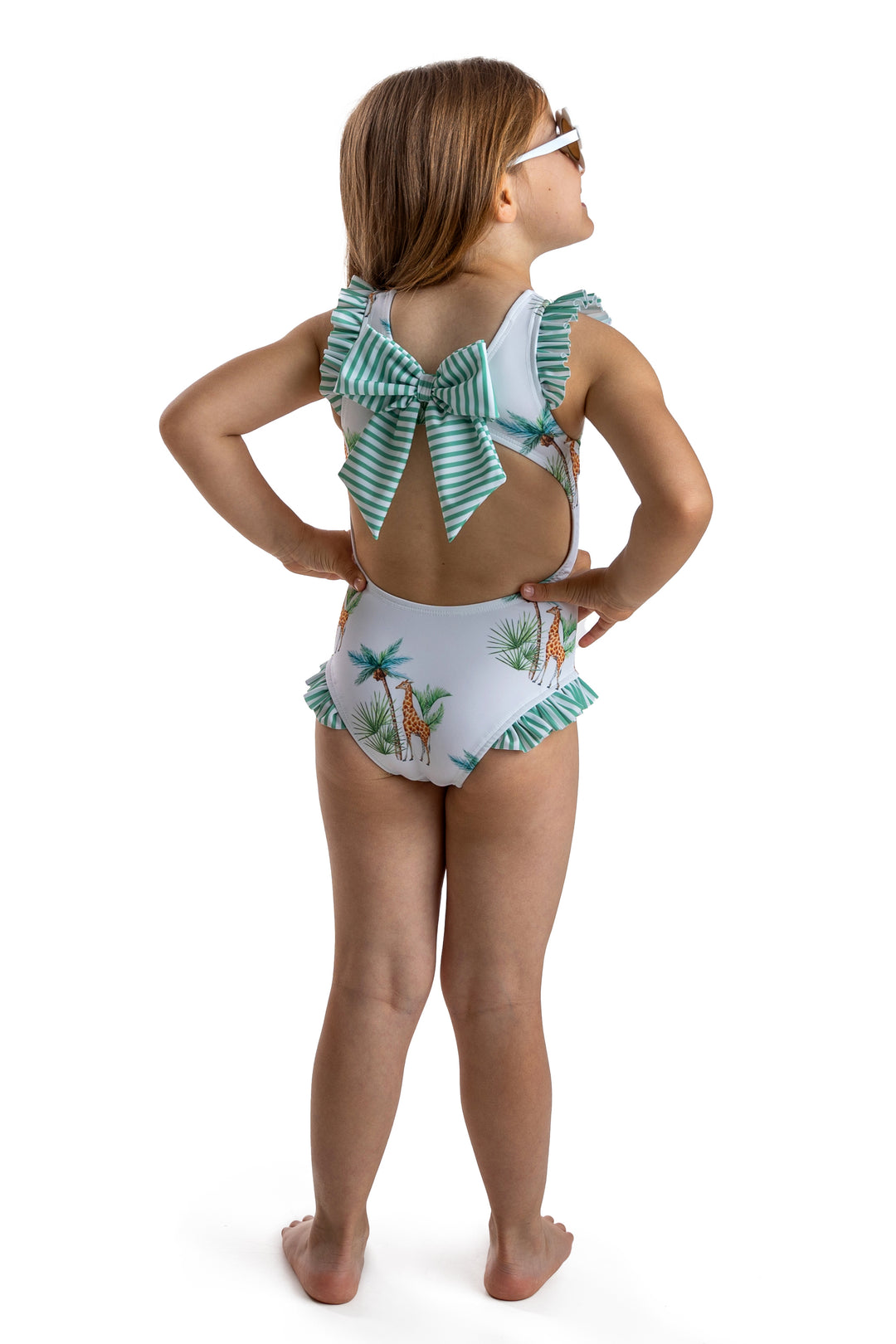 Meia Pata PREORDER - GIRAFFES "La Digue" Swimsuit | Millie and John
