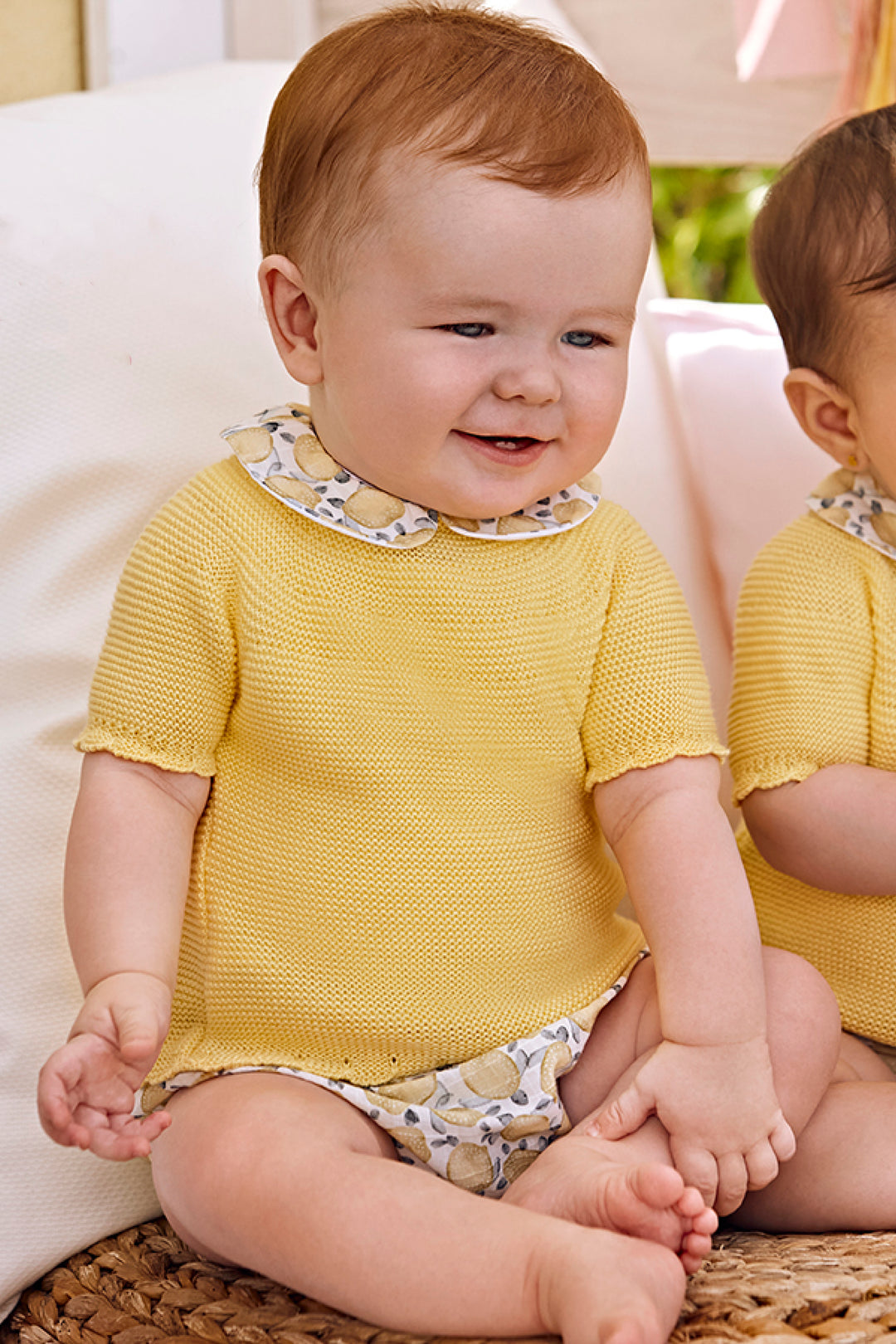 Juliana "Ren" Lemon Knit Top & Turtle Jam Pants | Millie and John