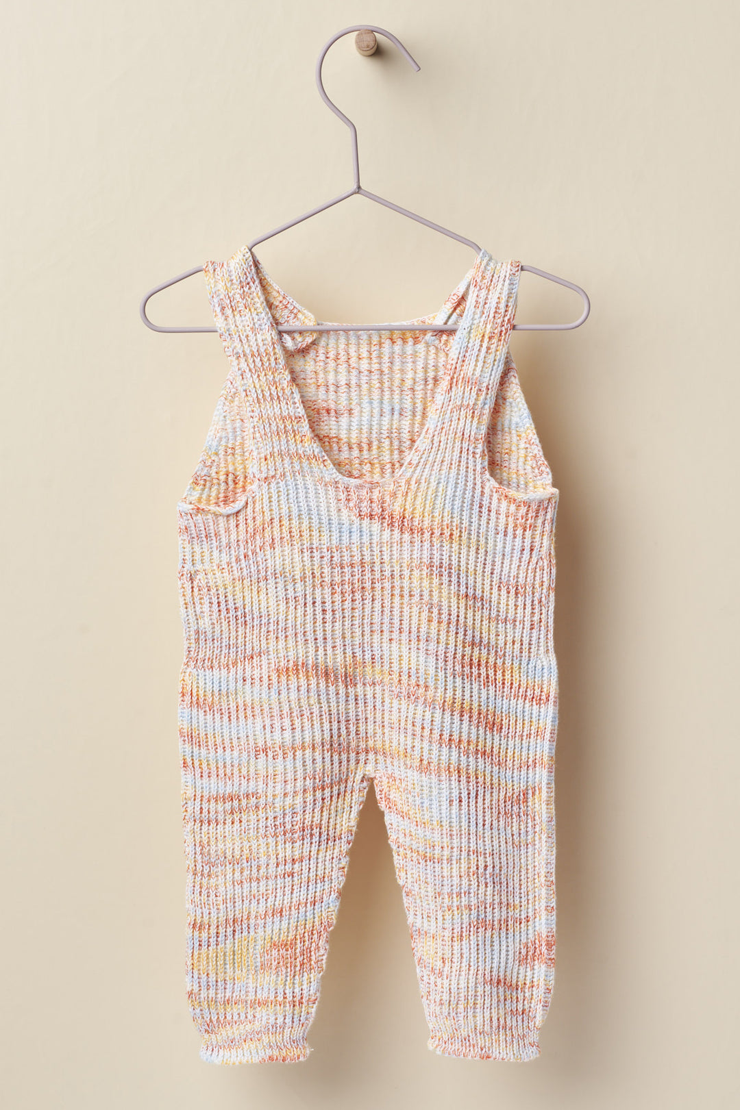 Wedoble "Channing" Multicoloured Knitted Dungarees | Millie and John