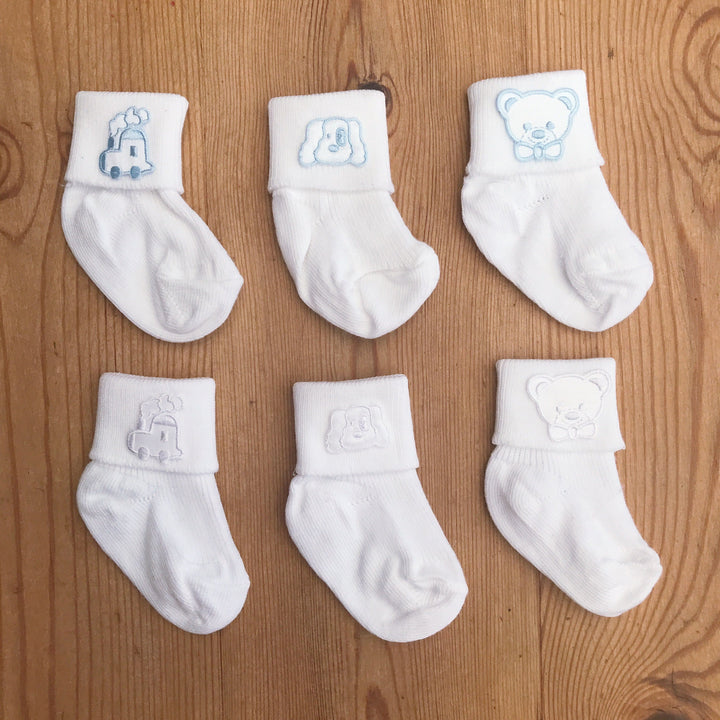 Kinder Appliqué Motif Socks | Millie and John