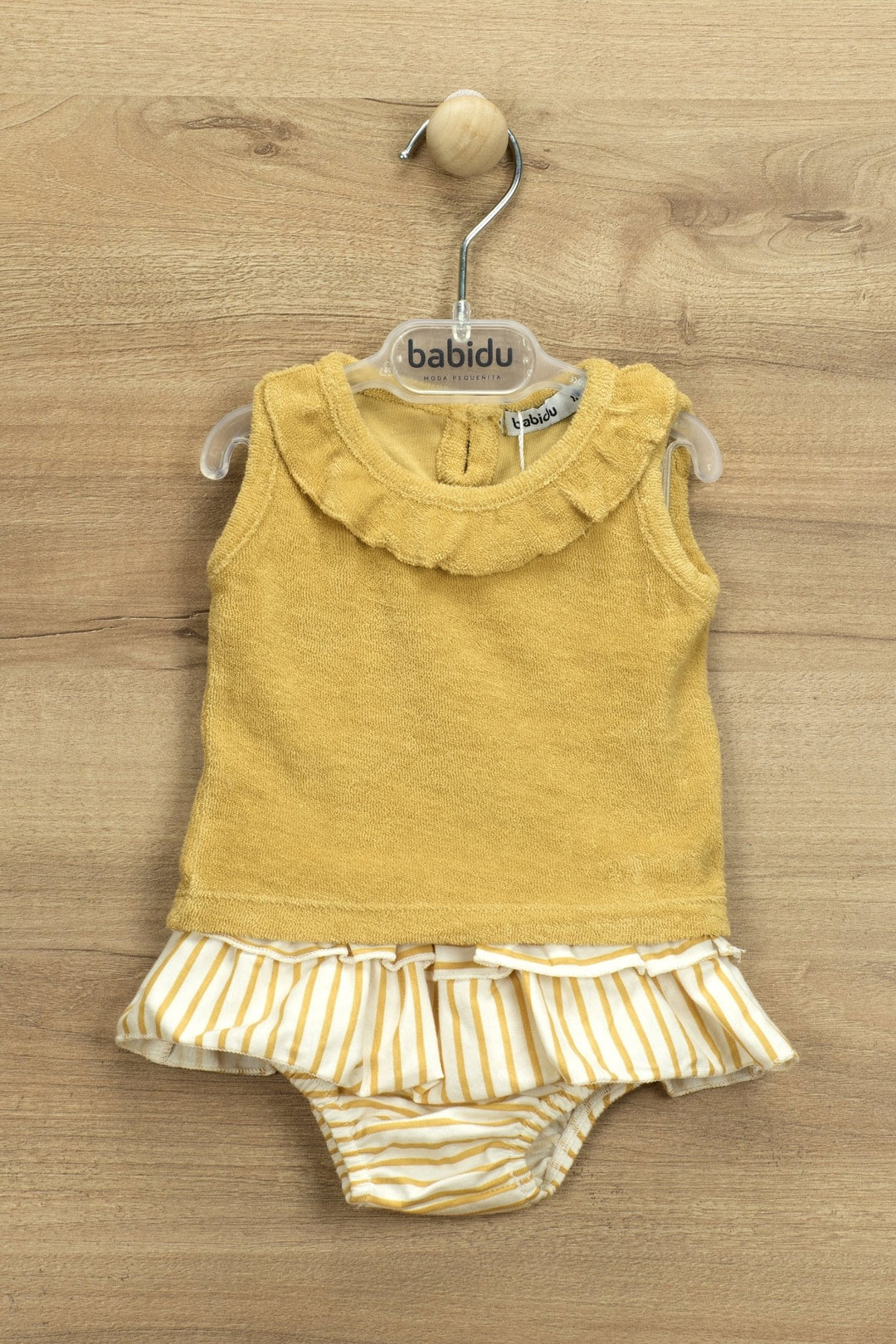 Babidu "Addie" Blouse & Striped Ruffle Bloomers - Millie and John