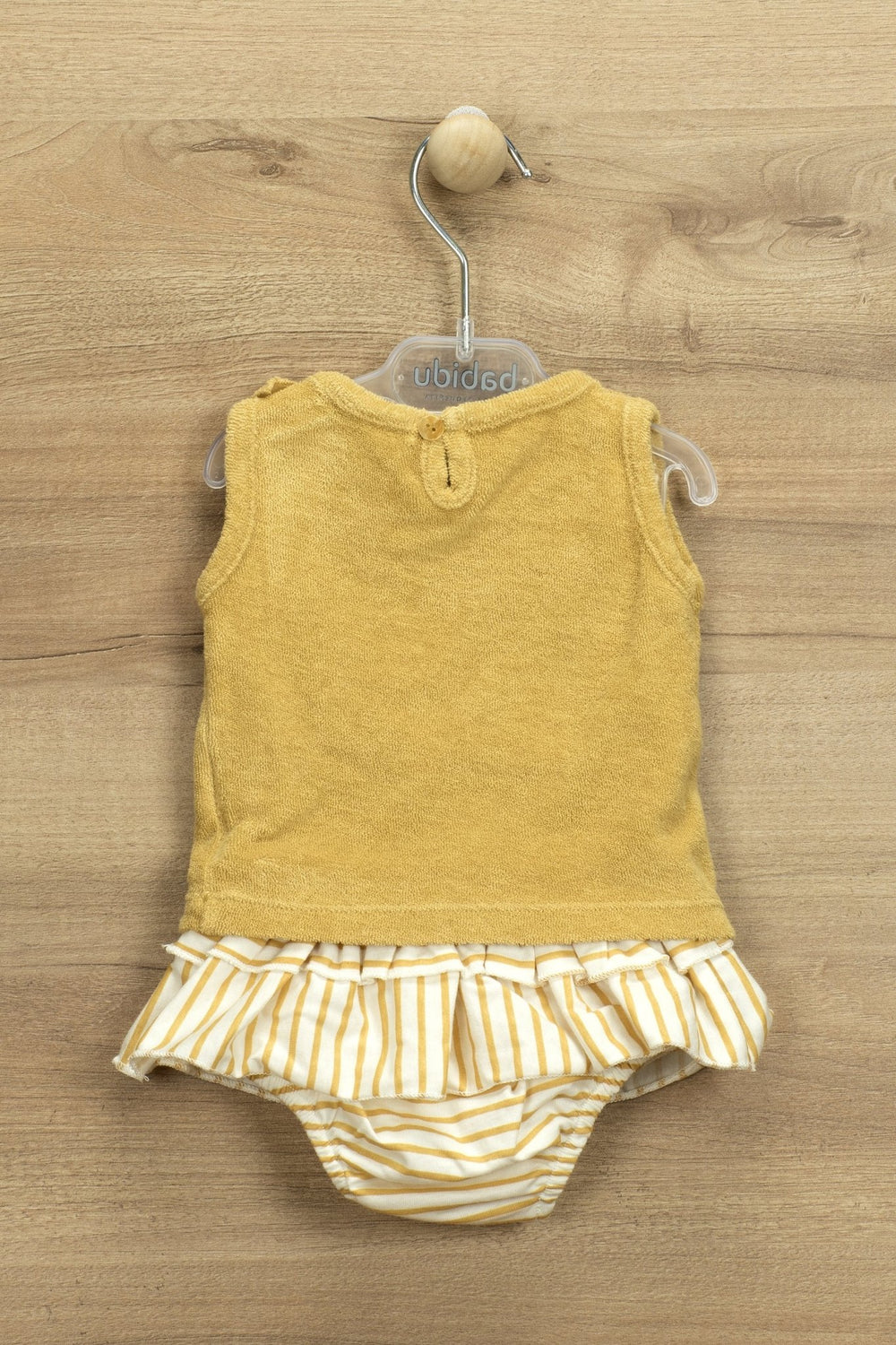 Babidu "Addie" Blouse & Striped Ruffle Bloomers - Millie and John