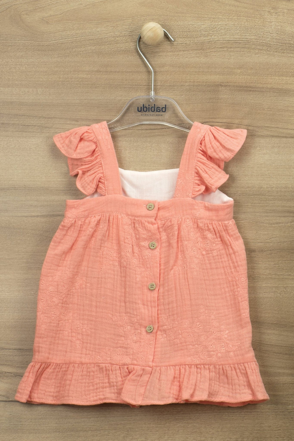 Babidu "Ara" Lace Cheesecloth Dress - Millie and John