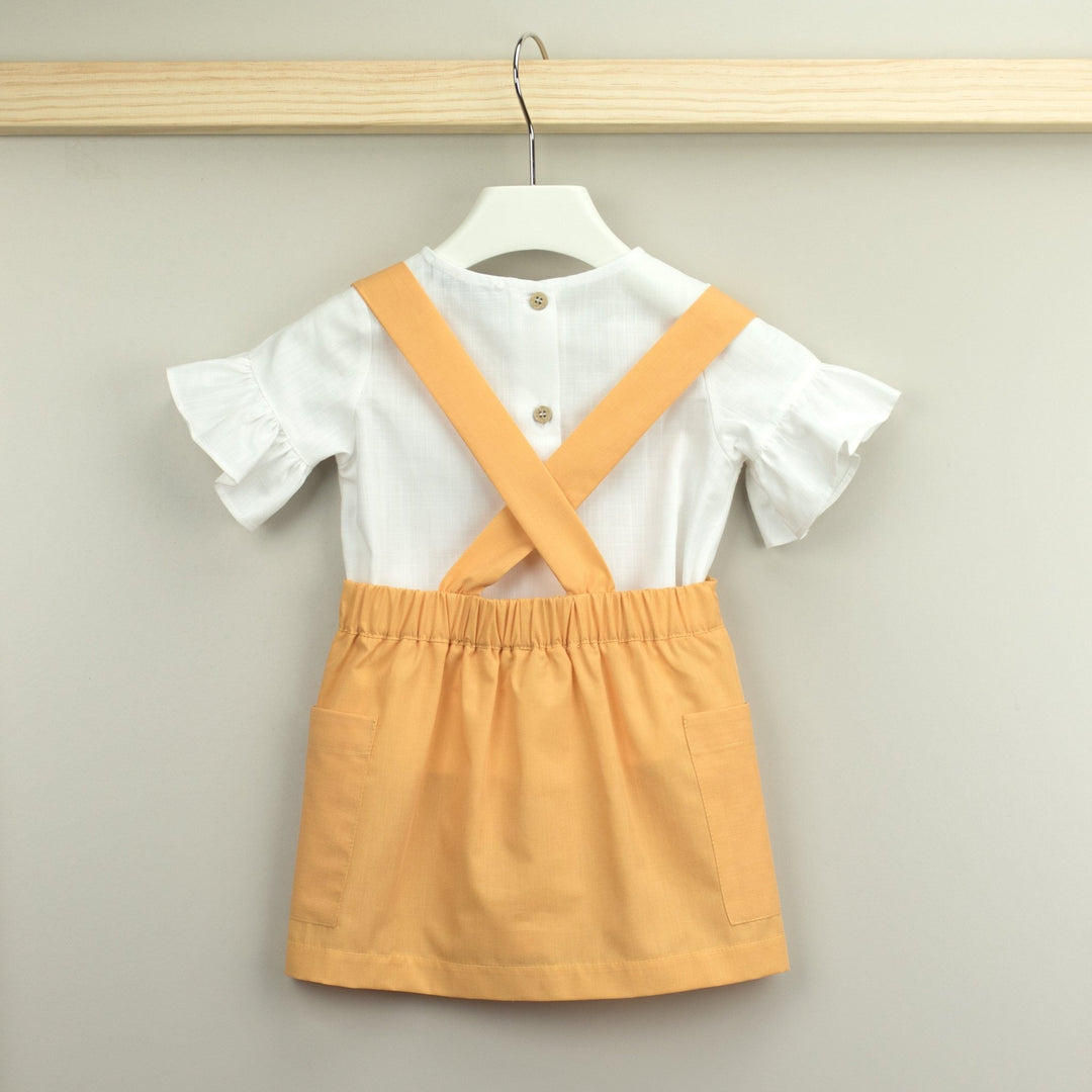 Babidu Blouse & Pinafore Skirt - Millie and John