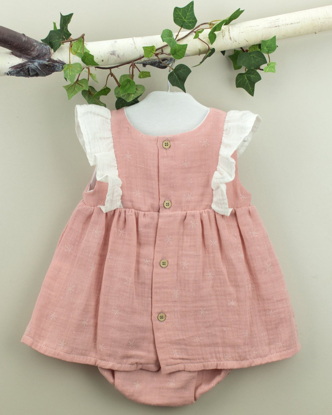 Babidu Cheesecloth Dress & Bloomers - Millie and John