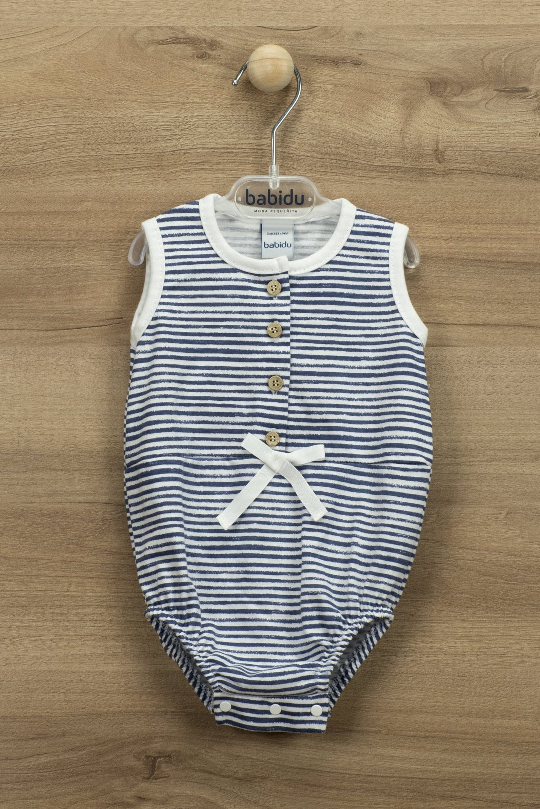 Babidu "Eloise" Navy Striped Shortie - Millie and John