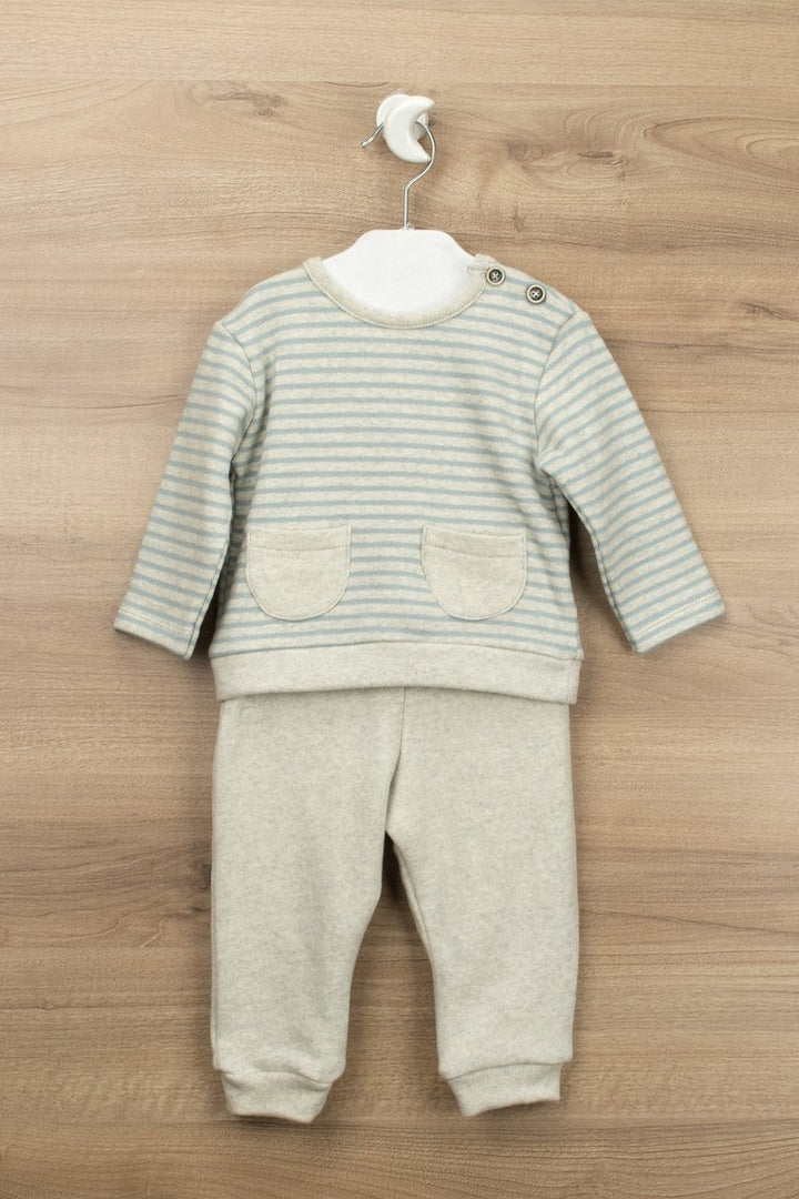 Babidu "Finn" Striped Top & Trousers - Millie and John