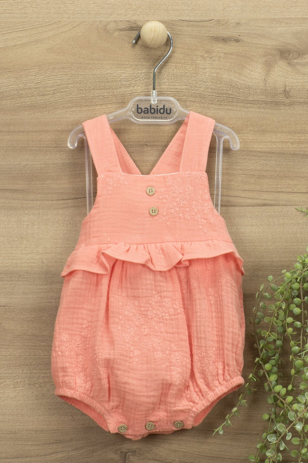 Babidu "Hana" Lace Cheesecloth Romper - Millie and John