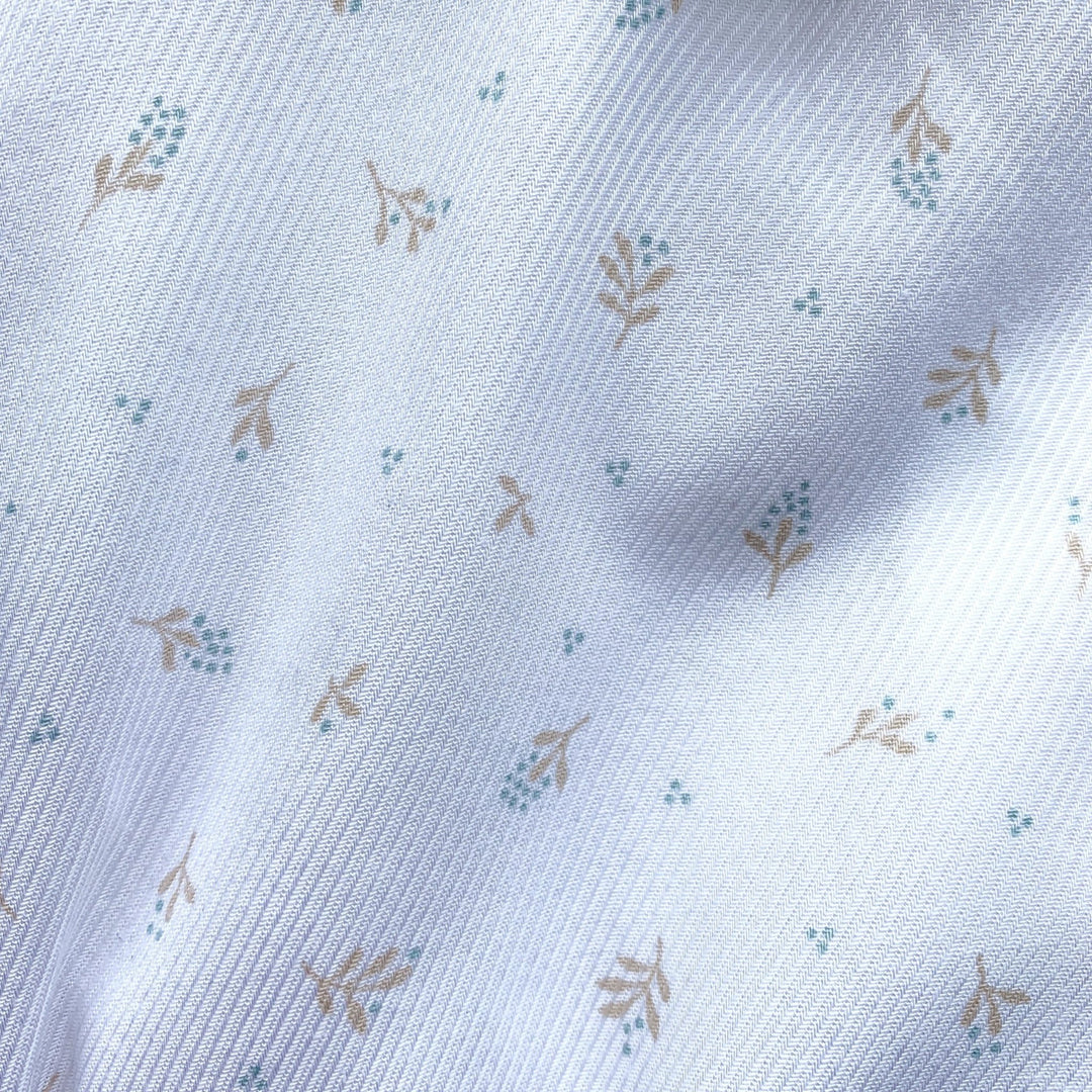 Babidu M&J EXCLUSIVE | Denim Blue Floral Shirt & Jam Pants - Millie and John