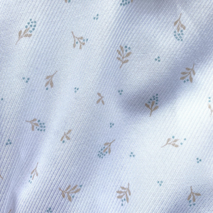 Babidu M&J EXCLUSIVE | Denim Blue Floral Shirt & Jam Pants - Millie and John