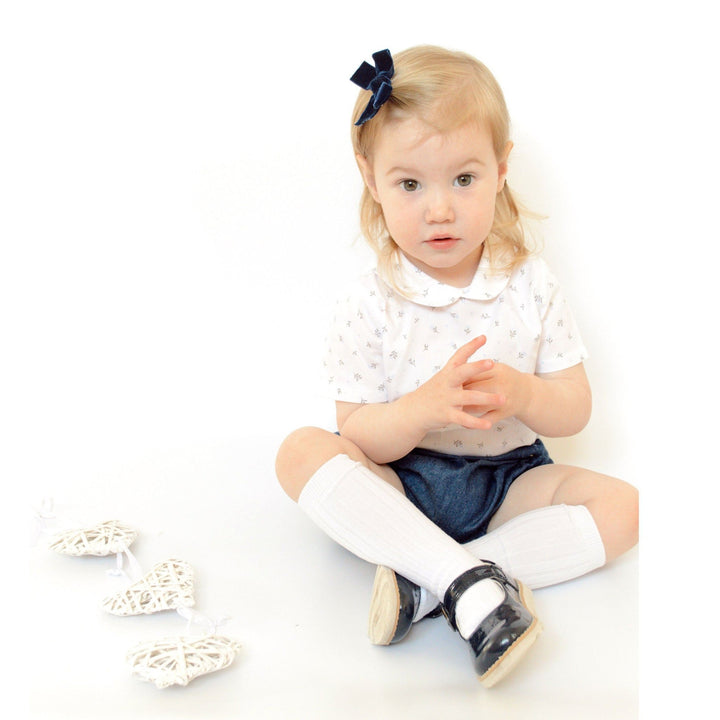 Babidu M&J EXCLUSIVE | Denim Blue Floral Shirt & Jam Pants - Millie and John