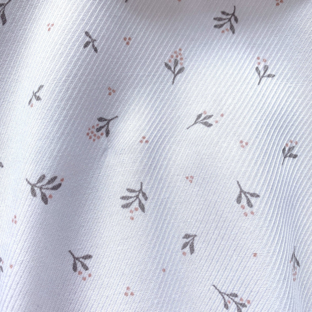 Babidu M&J EXCLUSIVE | Denim Blue Floral Shirt & Jam Pants - Millie and John