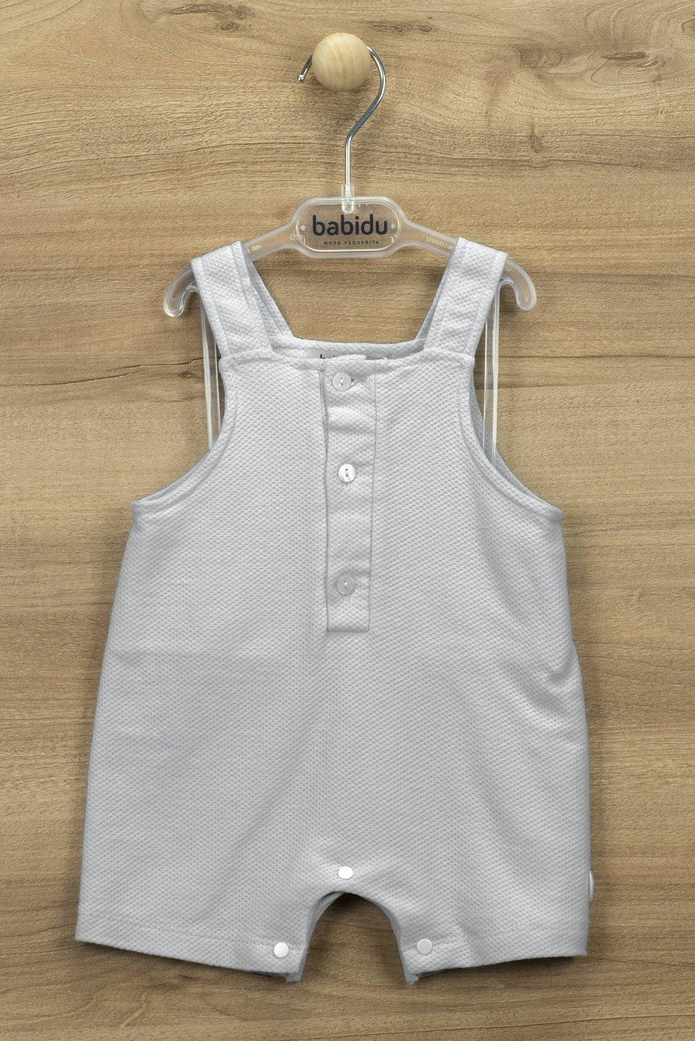 Babidu "River" Waffle Fabric Dungarees - Millie and John