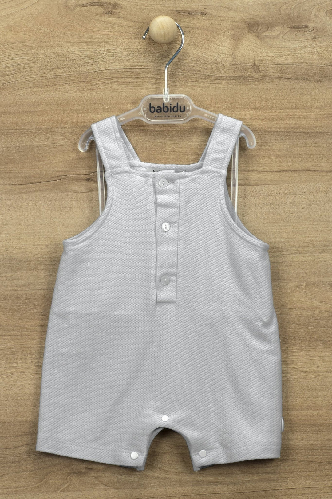 Babidu "River" Waffle Fabric Dungarees - Millie and John