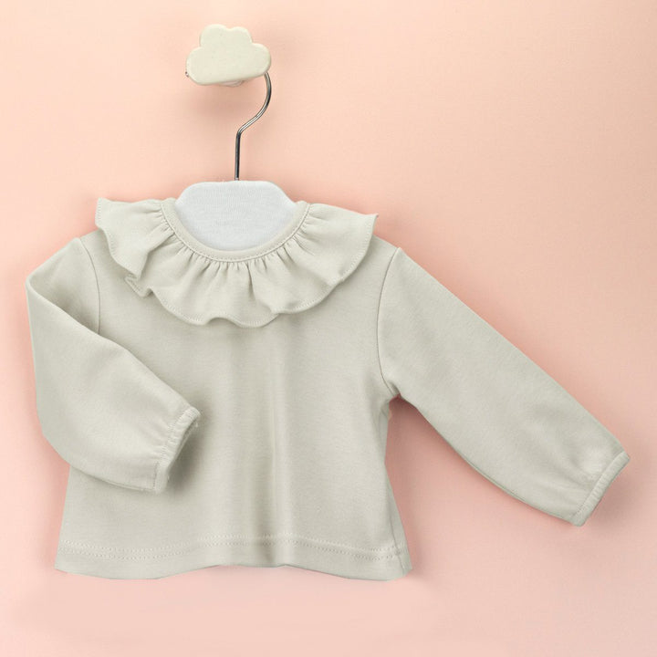 Babidu Ruffle Collar Top - Millie and John