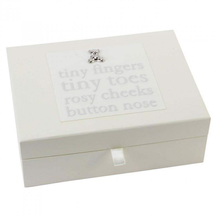 Bambino "Tiny Toes" Keepsake Box - Millie and John