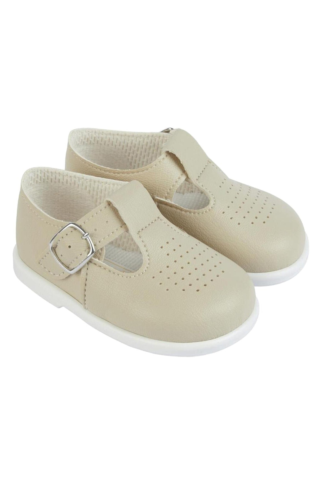 Baypods Biscuit T - Bar Hard Sole Shoes - Millie and John