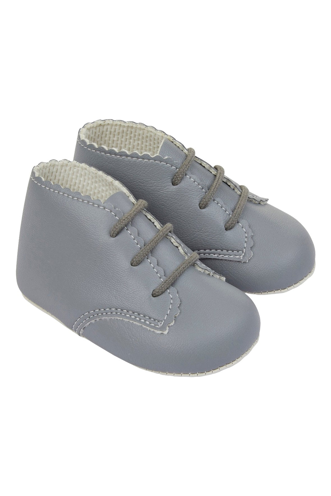 Baypods Grey Soft Sole Booties - Millie and John