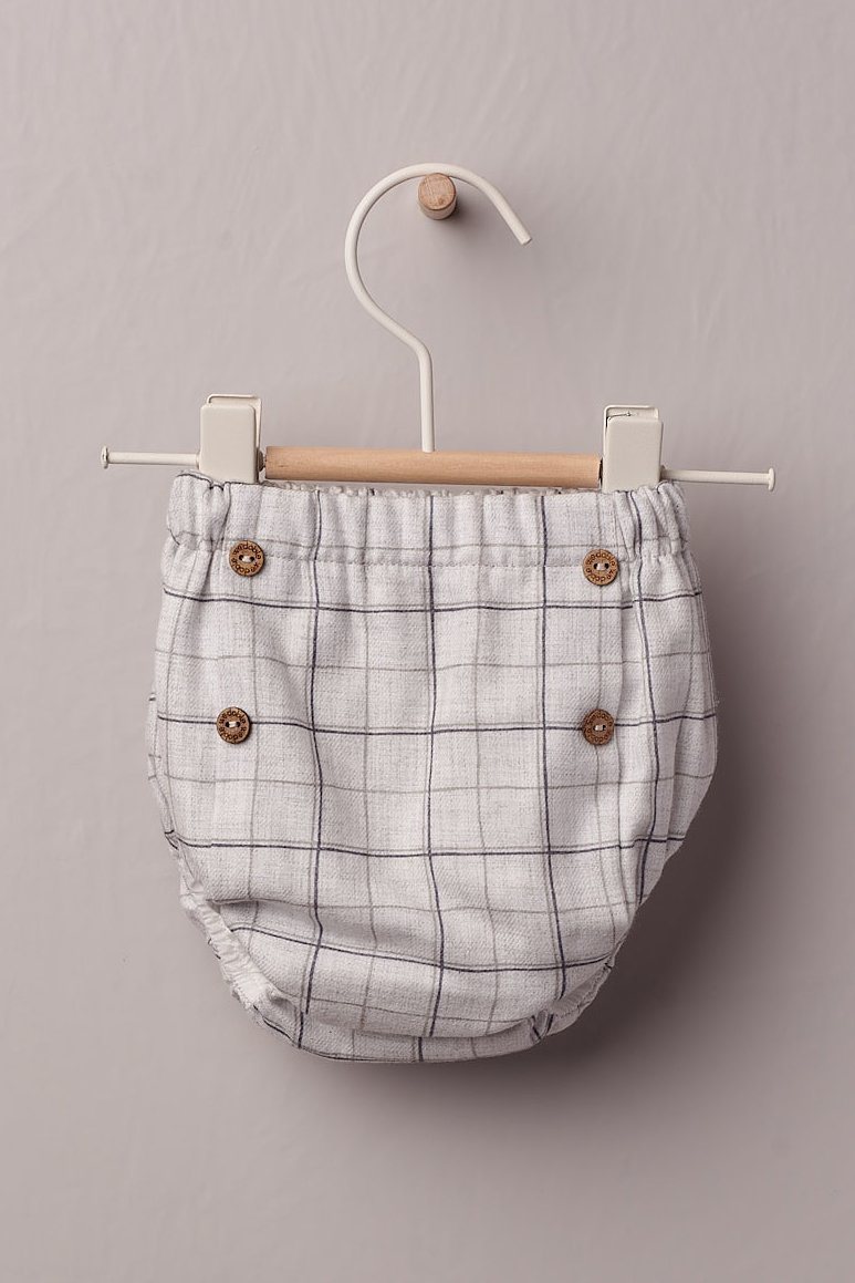 Wedoble "Bellamy" Brushed Cotton Checked Jam Pants | Millie and John