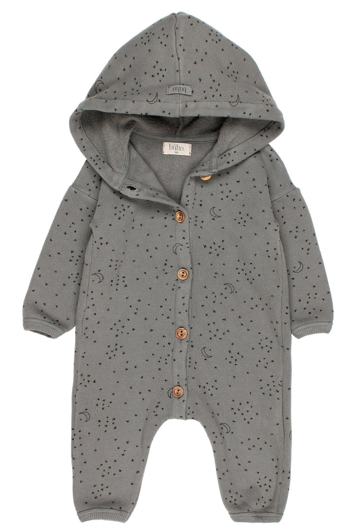 Búho "Atlas" Celestial Hooded Romper - Millie and John