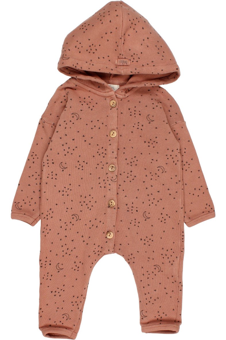 Búho "Atlas" Celestial Hooded Romper - Millie and John