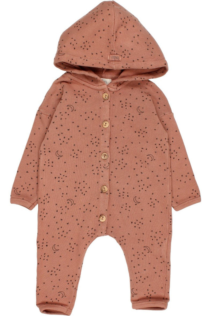 Búho "Atlas" Celestial Hooded Romper - Millie and John