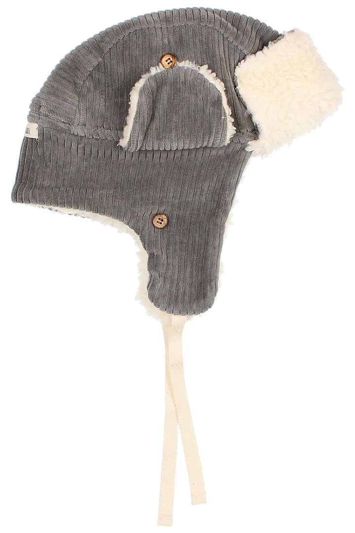 Búho Corduroy Sherpa Lined Trapper Hat - Millie and John