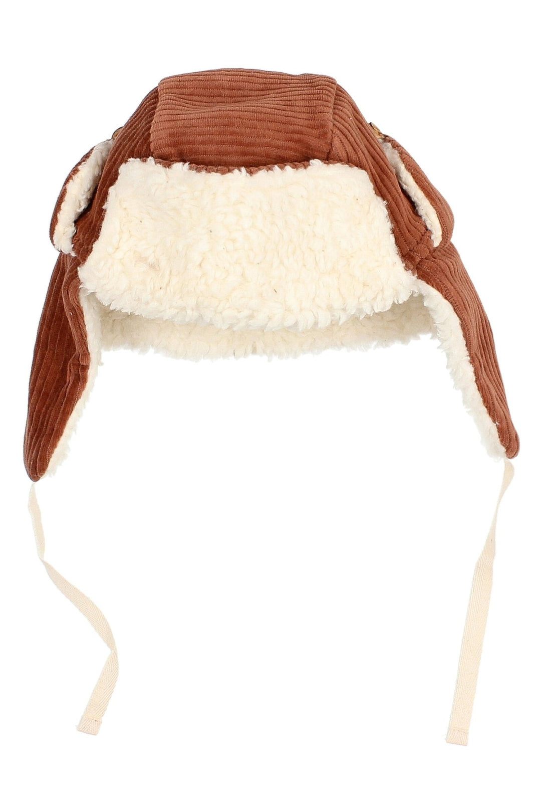 Búho Corduroy Sherpa Lined Trapper Hat - Millie and John