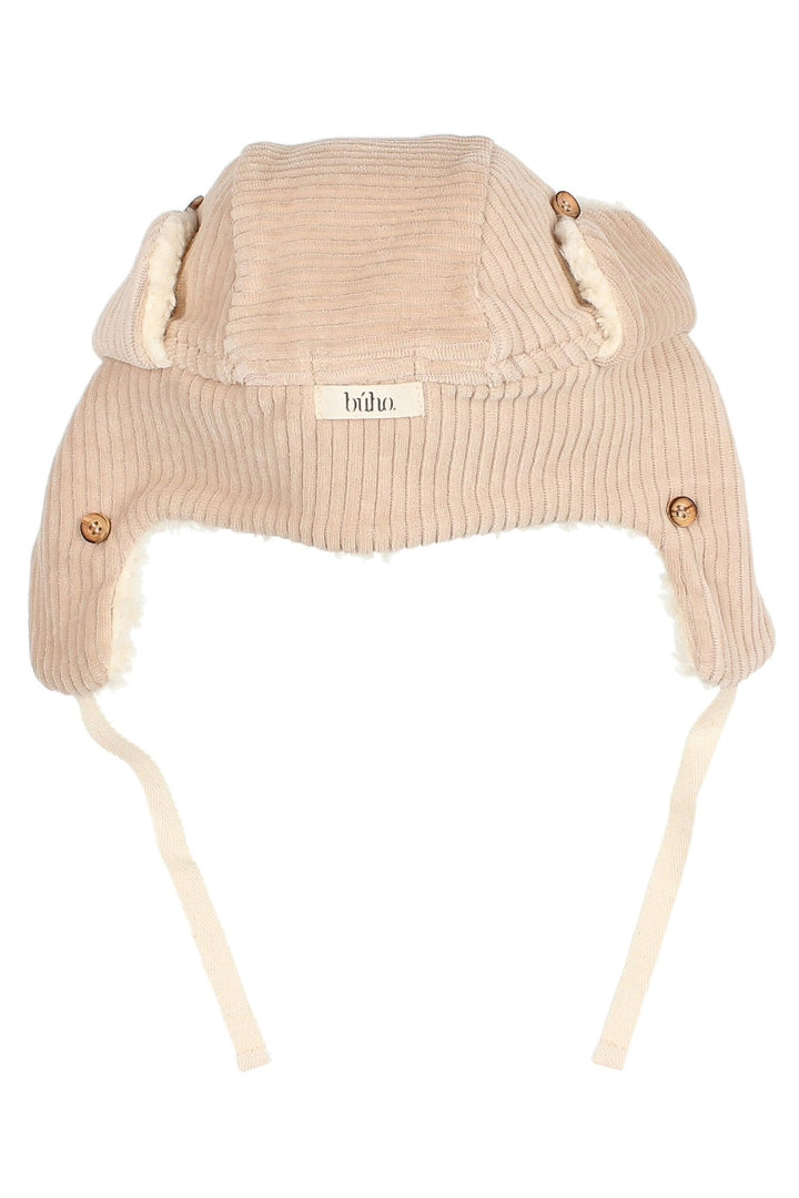 Búho Corduroy Sherpa Lined Trapper Hat - Millie and John