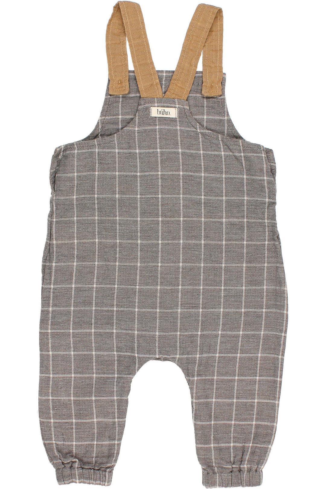 Búho "Eddie" Check Dungarees - Millie and John