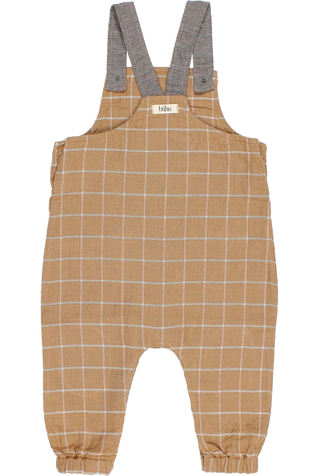 Búho "Eddie" Check Dungarees - Millie and John