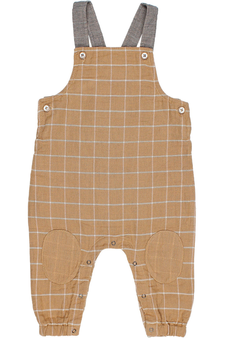 Búho "Eddie" Check Dungarees - Millie and John
